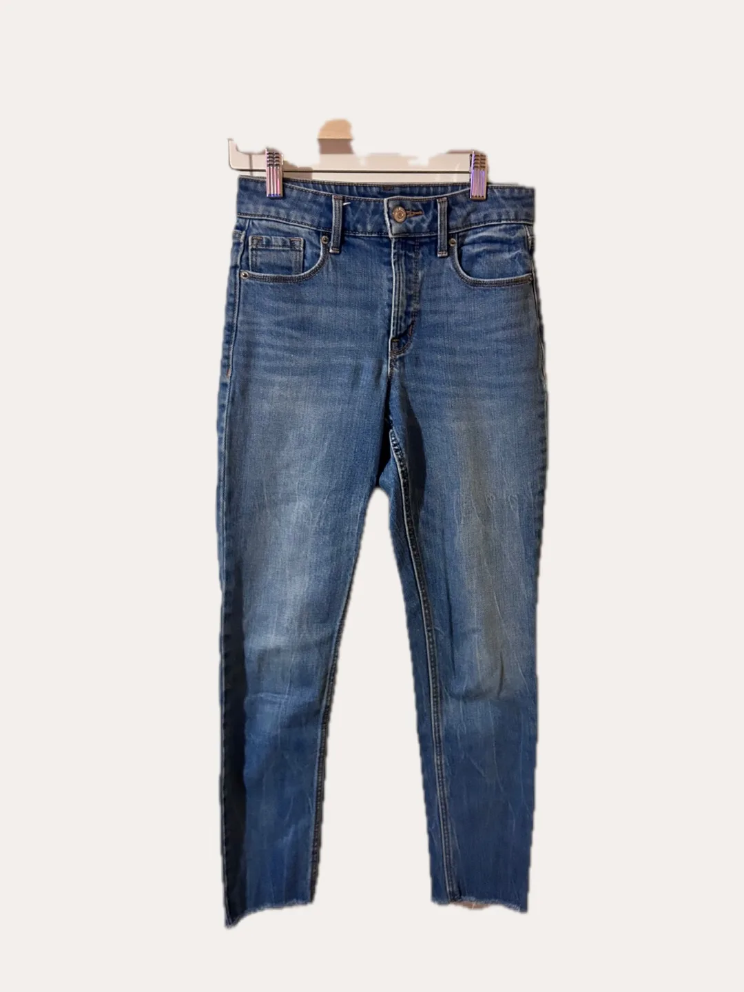 Old Navy Power Straight High Rise Jeans thumbnail