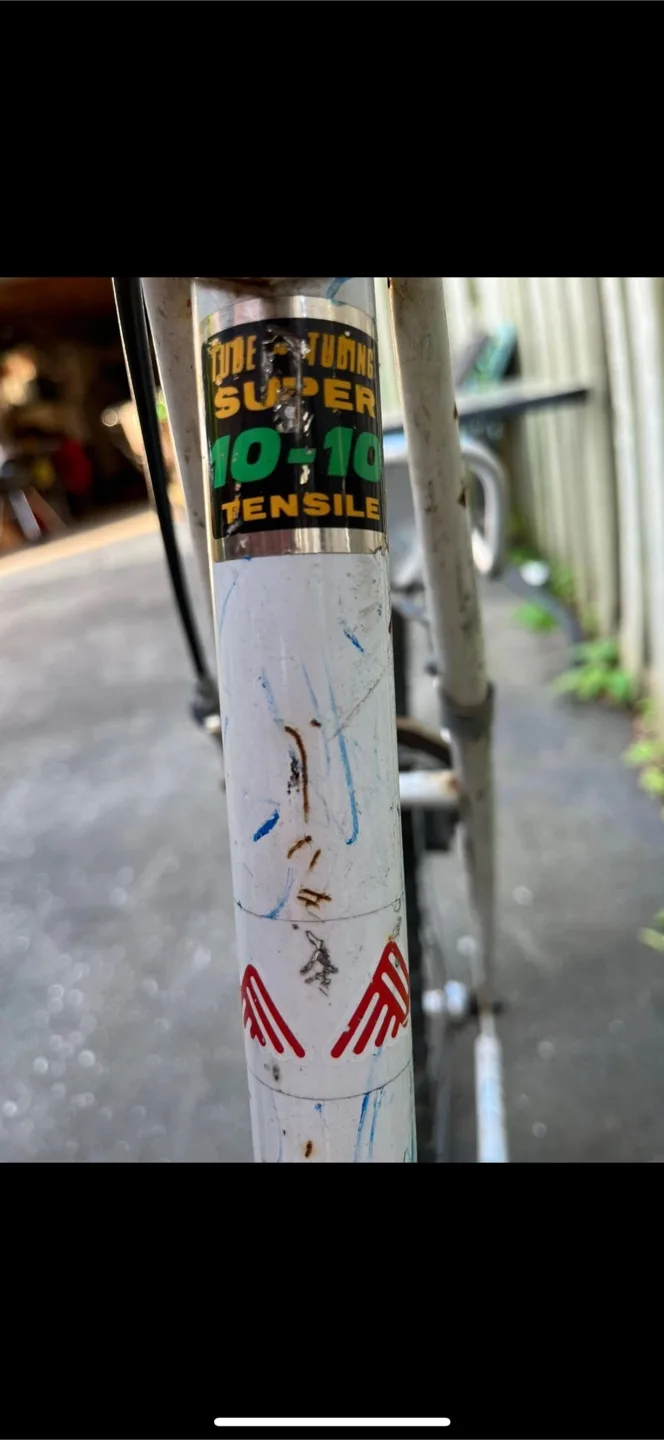 North Country Vintage Mountain Bicycle Blue & White image indicator(4)