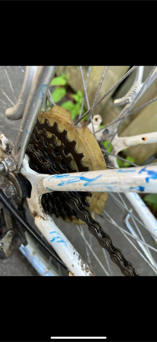 North Country Vintage Mountain Bicycle Blue & White image indicator(6)