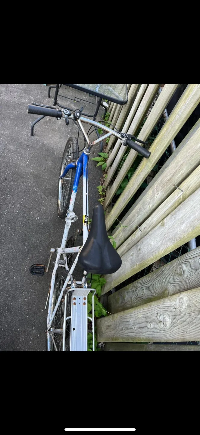 North Country Vintage Mountain Bicycle Blue & White image indicator(9)