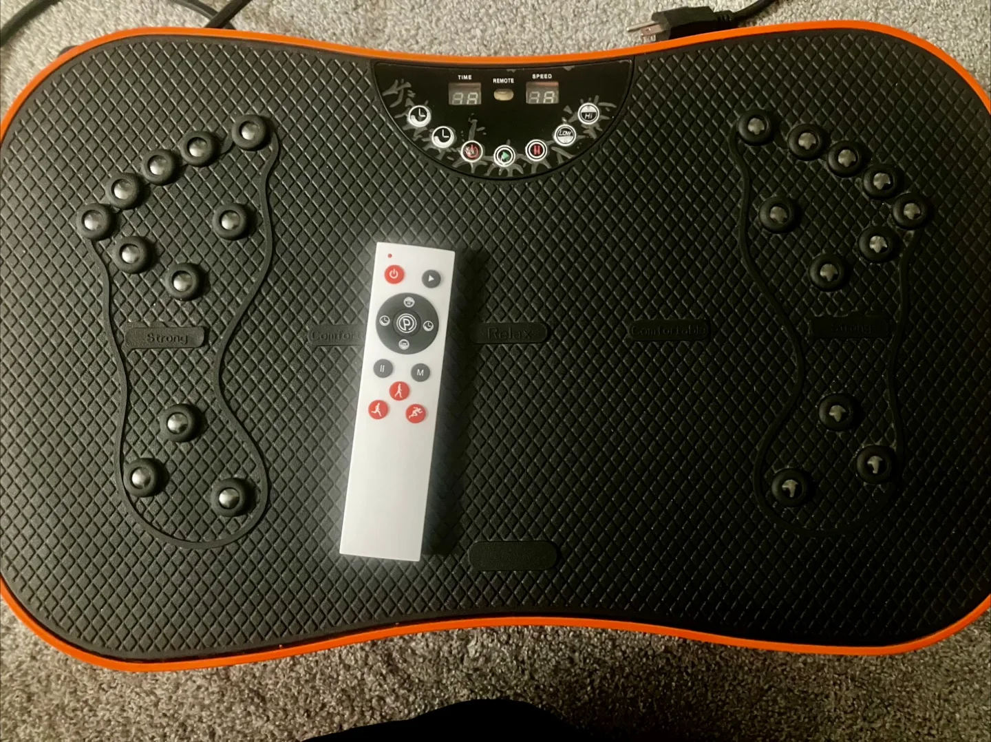 Vibration Plate Exercise Machine w/ Remote