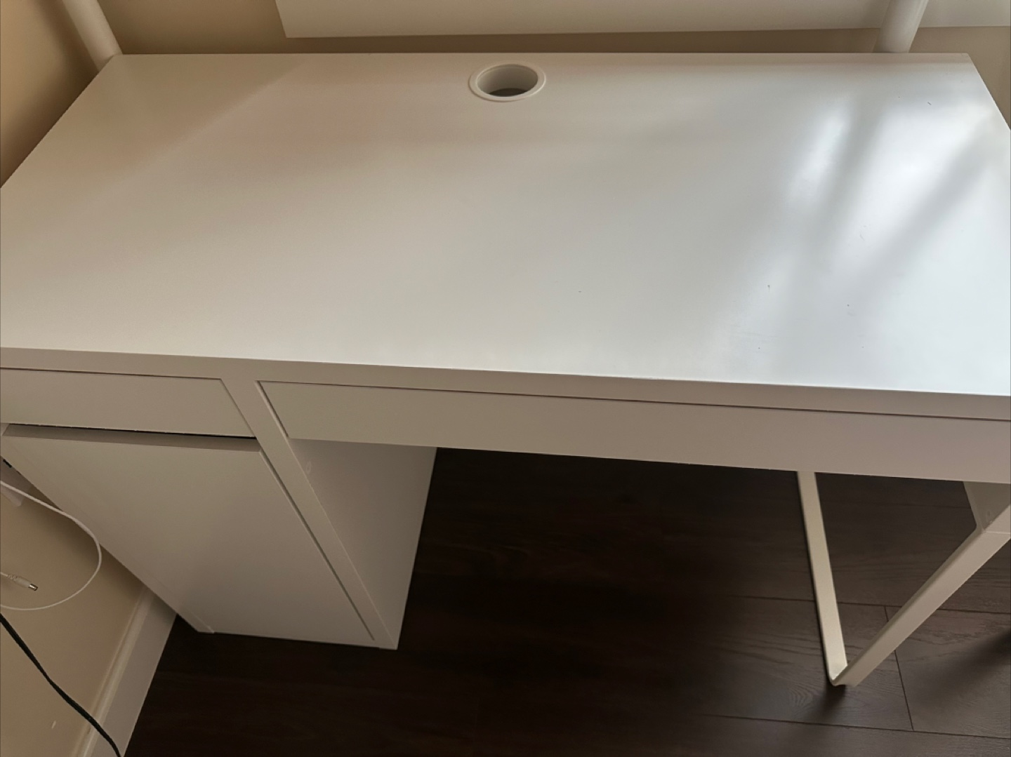 IKEA Desk - White, 41 3/8" - photo 5