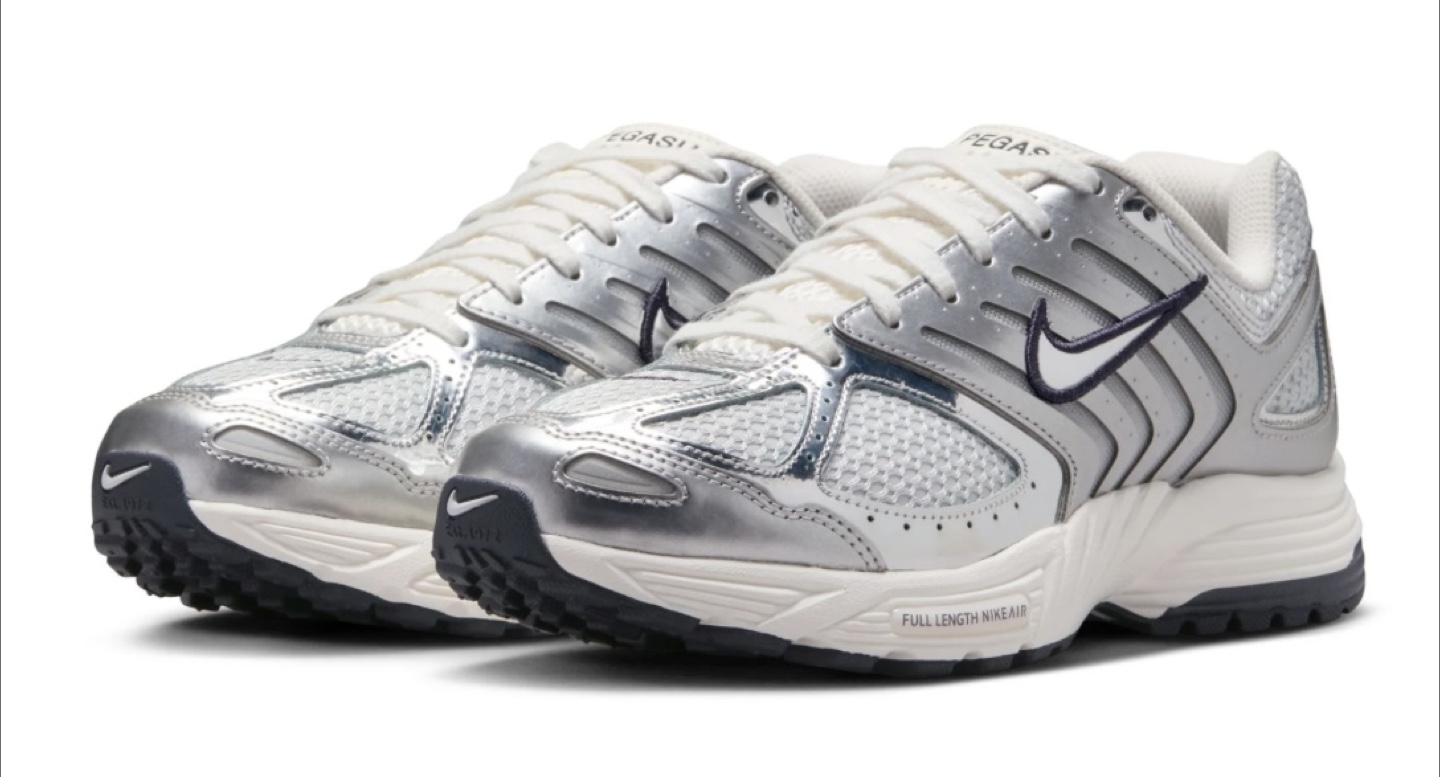 Nike Air Pegasus Silver Sneakers - photo 2