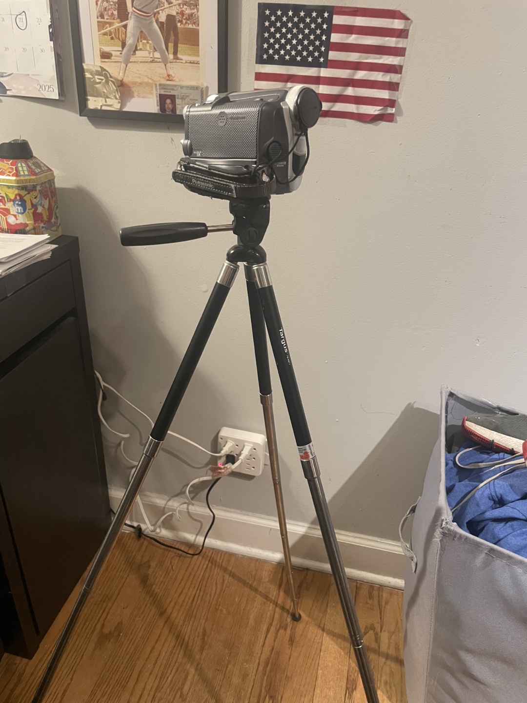 Panasonic Camcorder w/ Charger & Case - photo 4