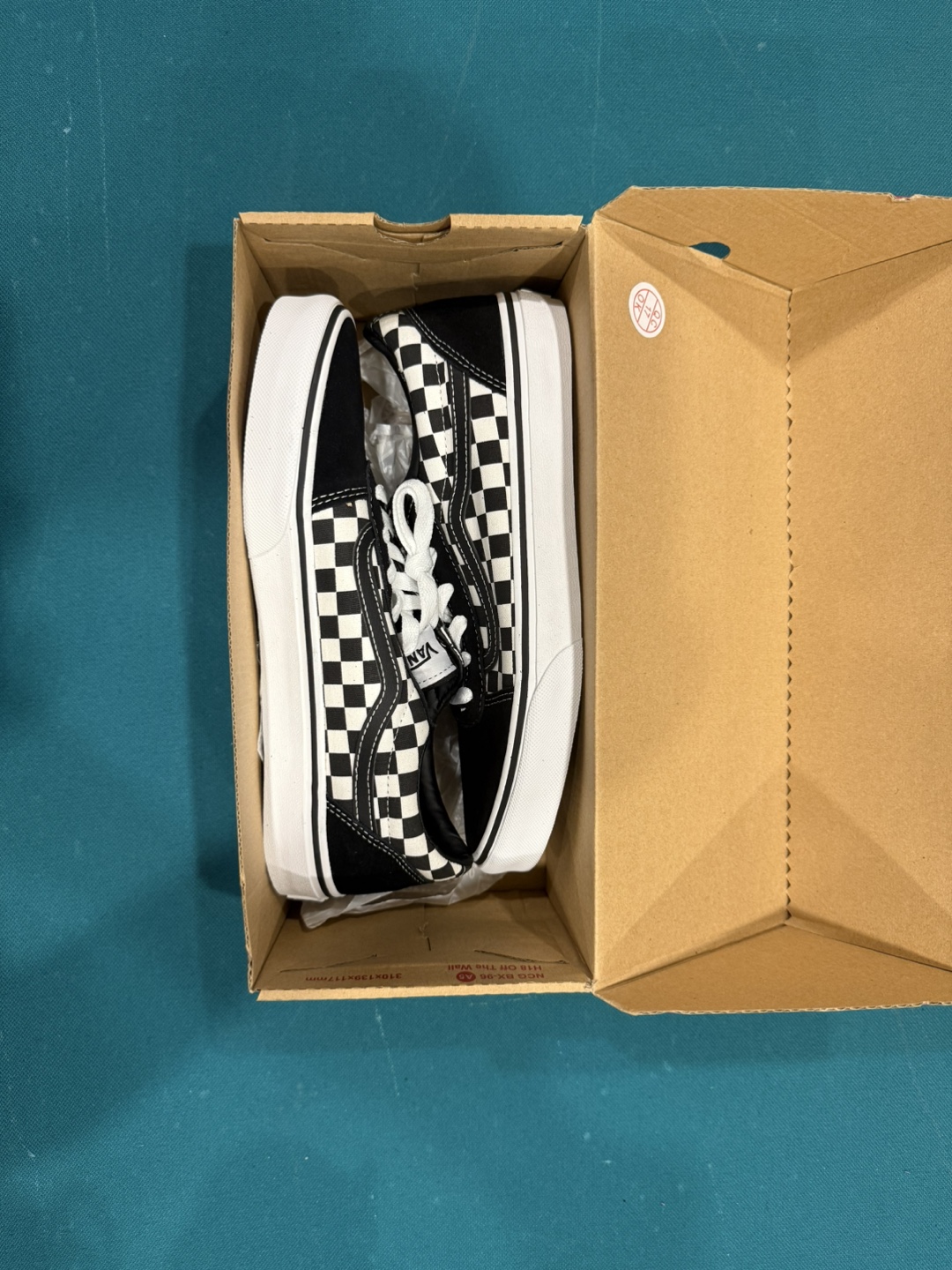 Vans - Black checker  brand New - photo 2
