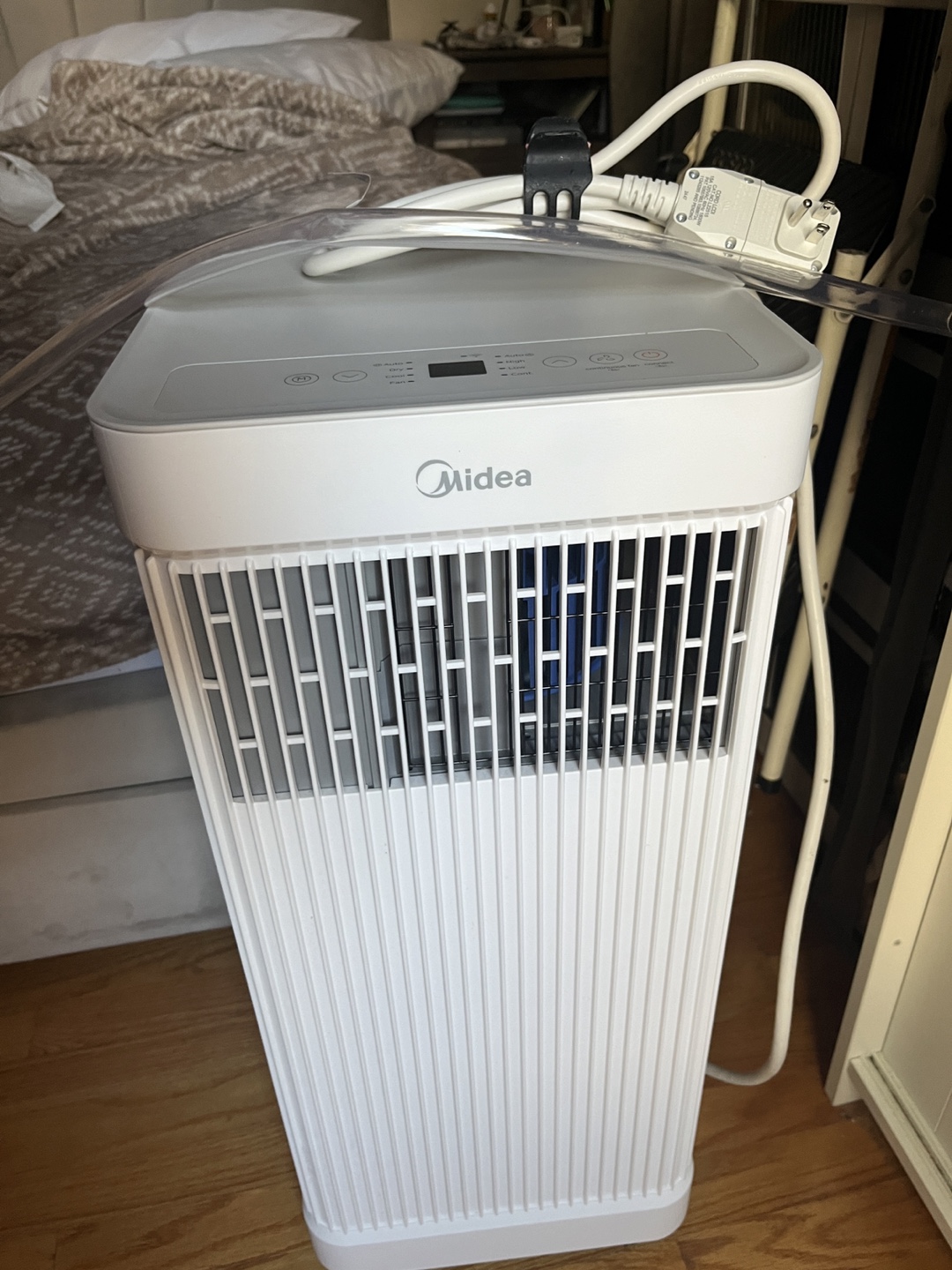 Midea Portable Air Conditioner, 8,500 BTU-Smart, White