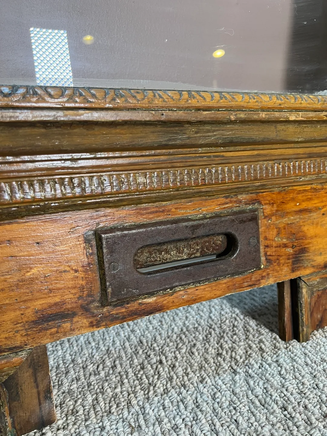 Antique reclaimed door section -Early 1900’s image indicator(5)