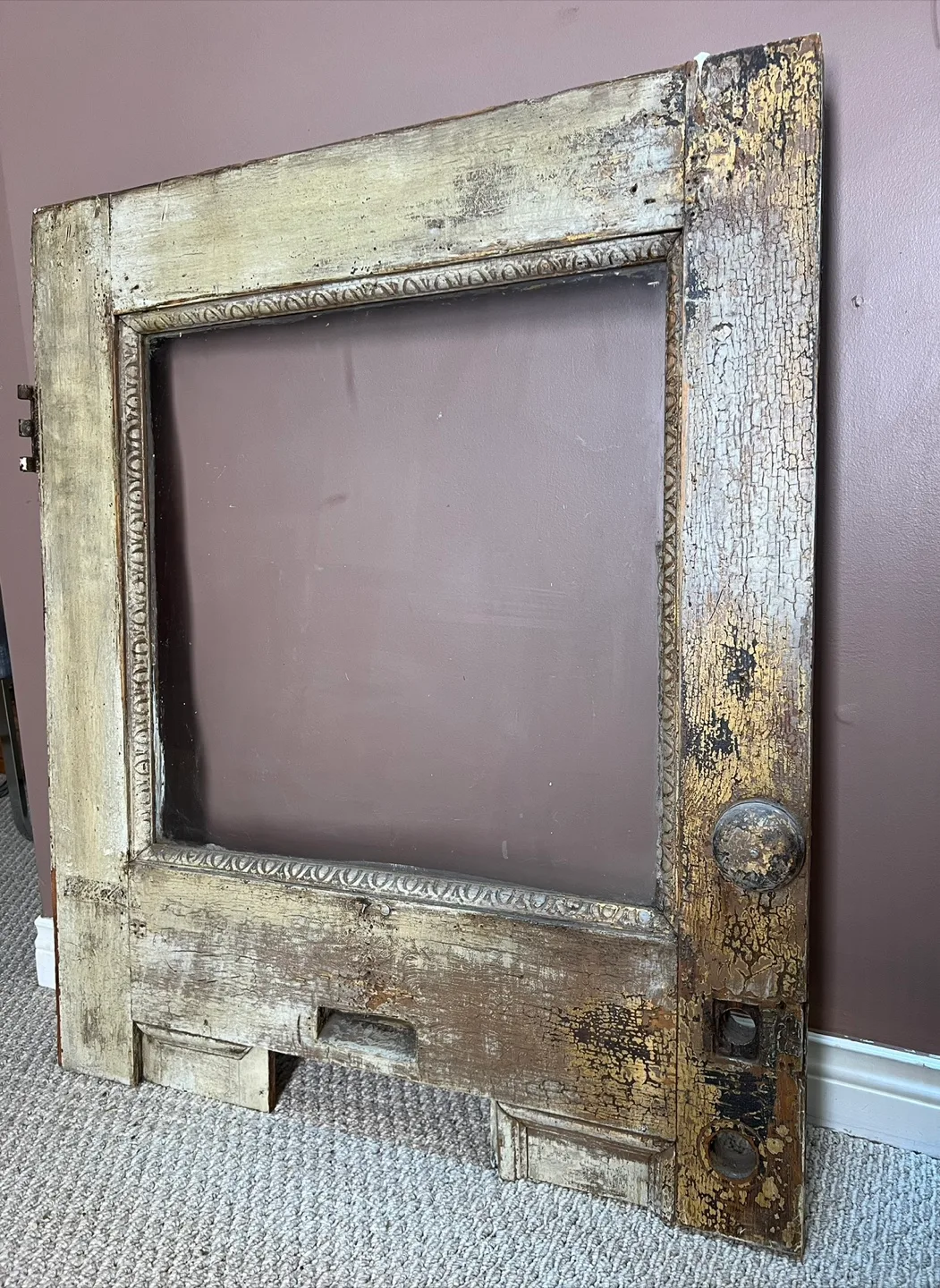 Antique reclaimed door section -Early 1900’s image indicator(4)
