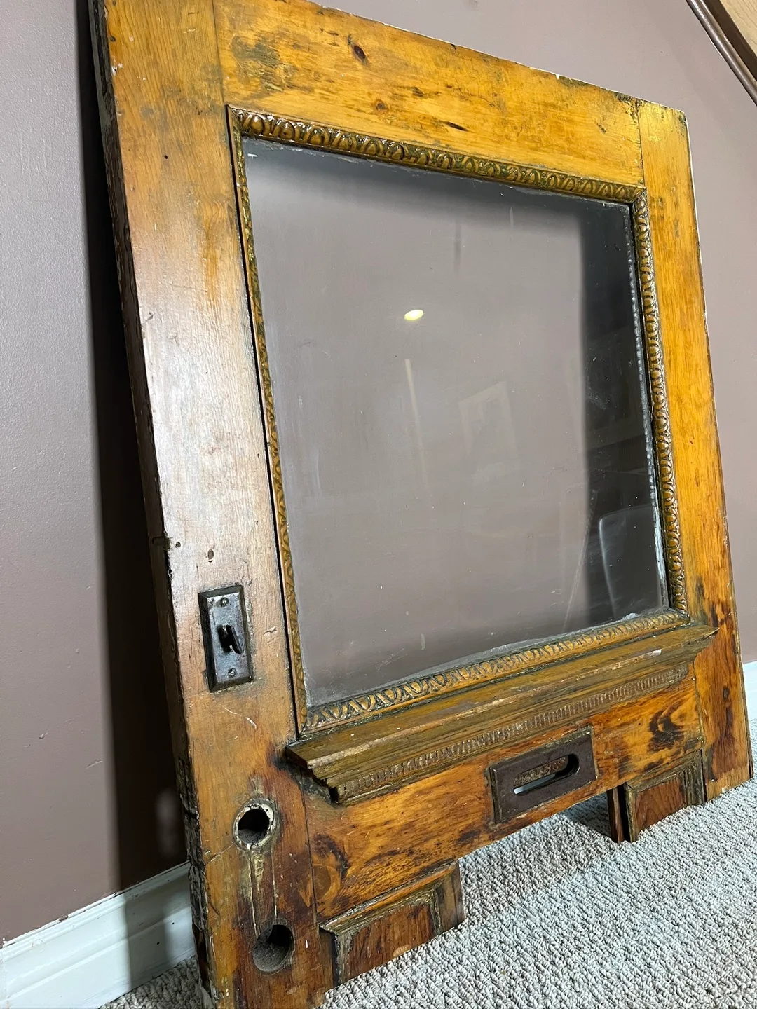 Antique reclaimed door section -Early 1900’s image indicator(7)