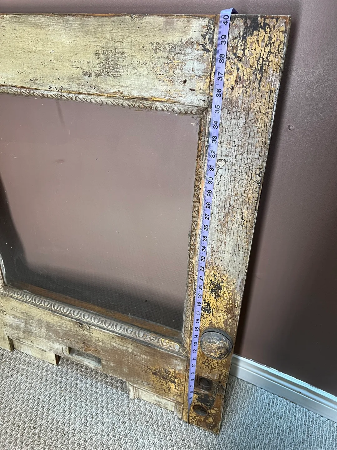 Antique reclaimed door section -Early 1900’s image indicator(9)