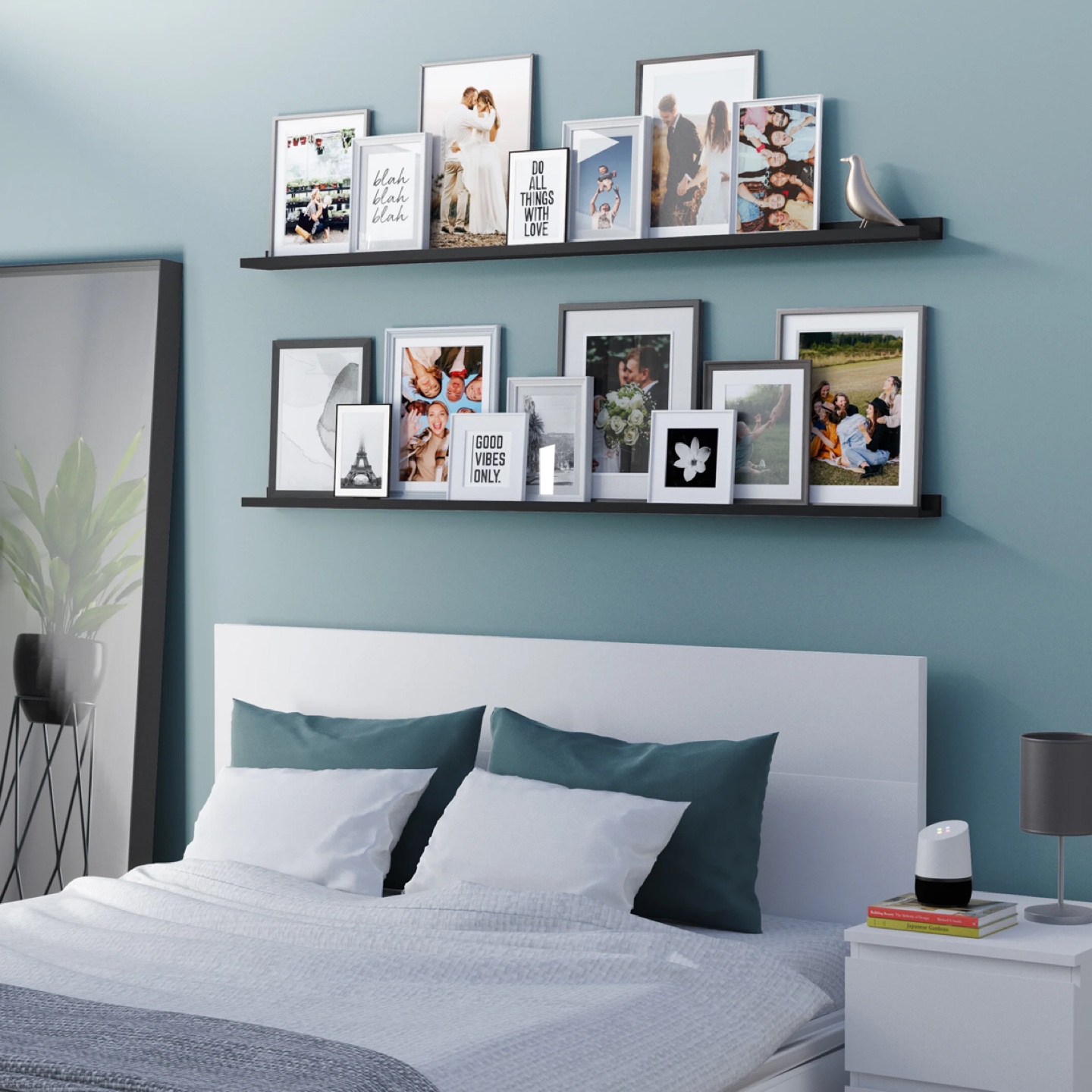 LAGOS 60'' Display Ledge Shelf - Black - photo 4