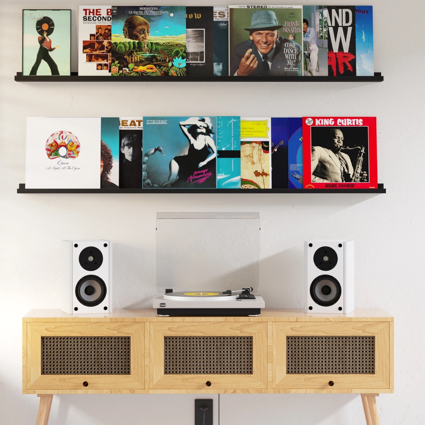 LAGOS 60'' Display Ledge Shelf - Black
