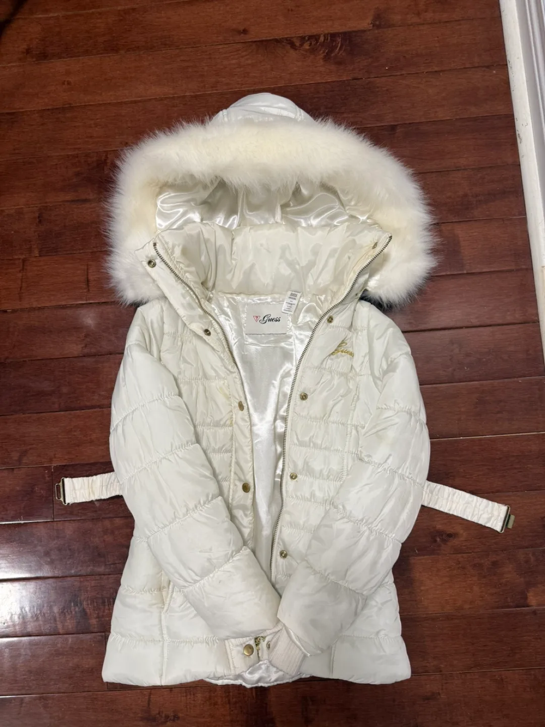 Girls White Jacket Size 8-10