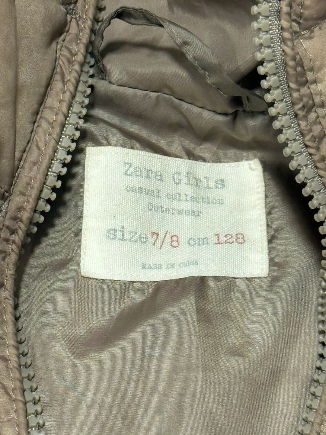 Girls Puffer Jacket - Zara Size 7/8 image indicator(2)