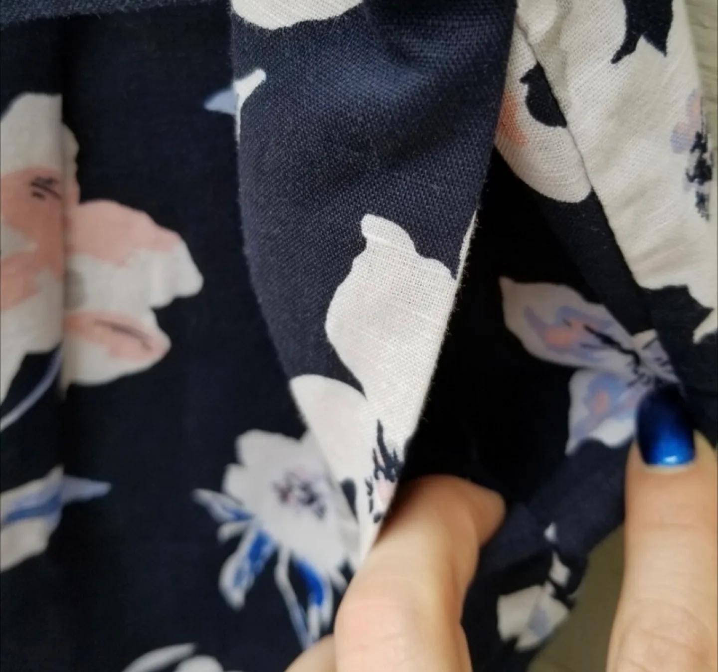 Banana Republic Cropped Wide Leg Floral Romper image indicator(3)