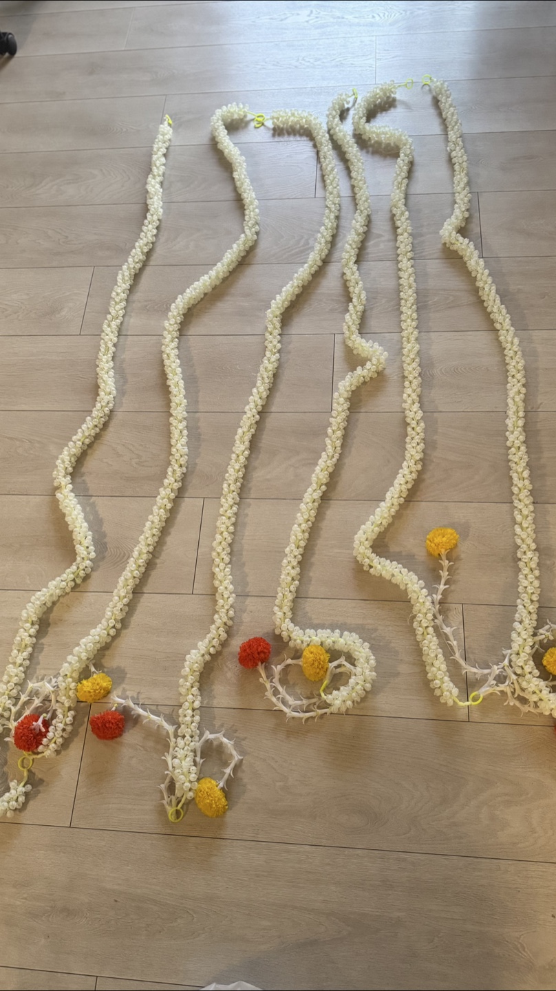 Indian Wedding Garland & Tassels