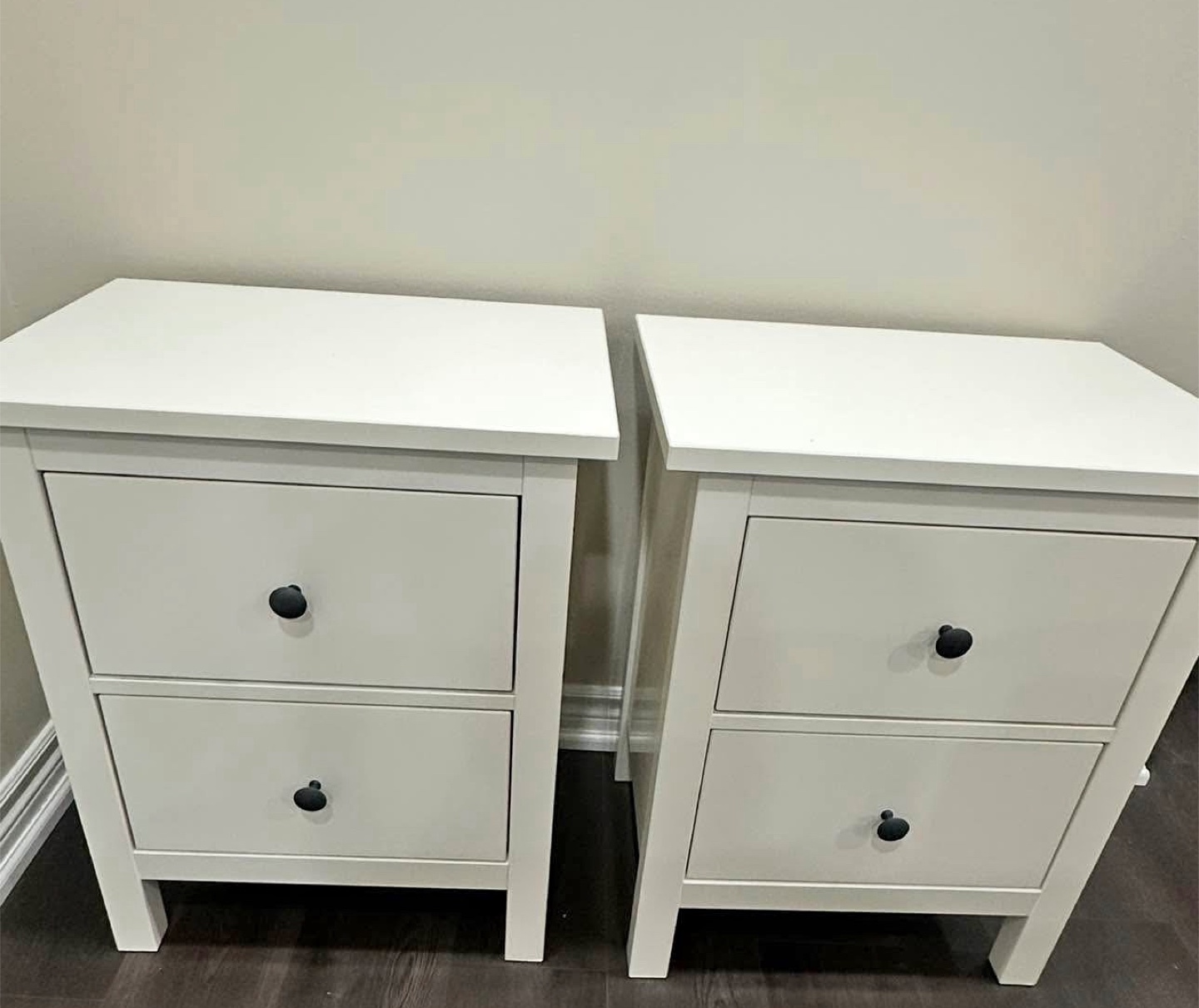 IKEA Hemnes White Stain Nightstand