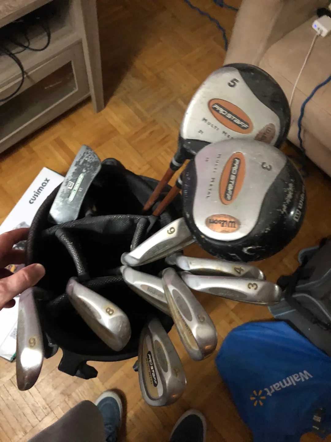 Wilson ProStaff Golf Club Set & Bag