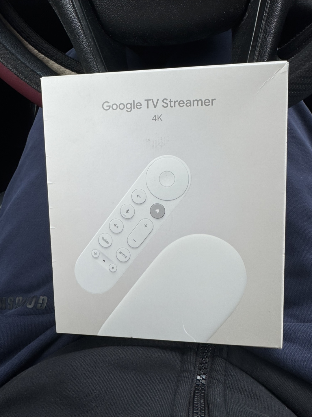 New Google TV Streamer (4K) - Porcelain