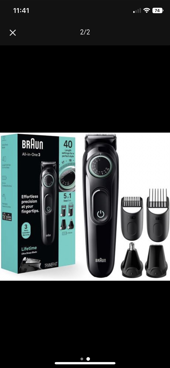 Braun All-in-One 3 Trimmer Kit - photo 2