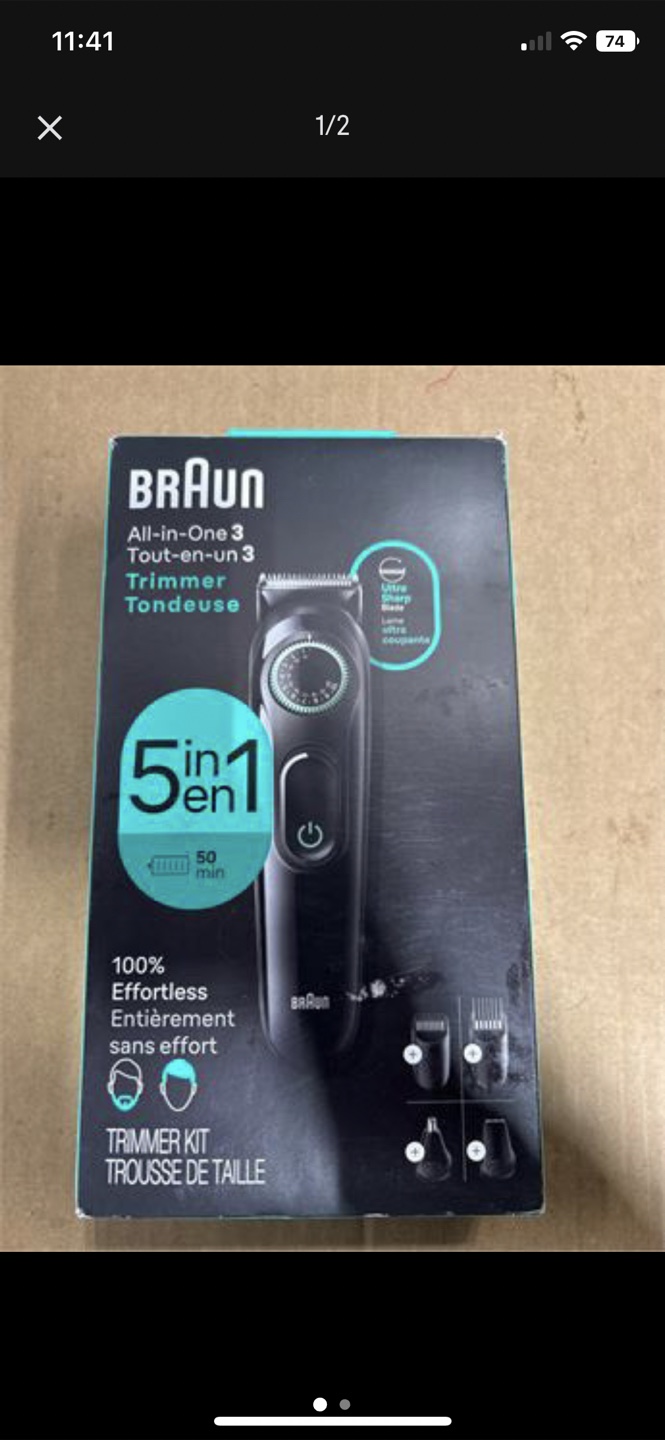 Braun All-in-One 3 Trimmer Kit