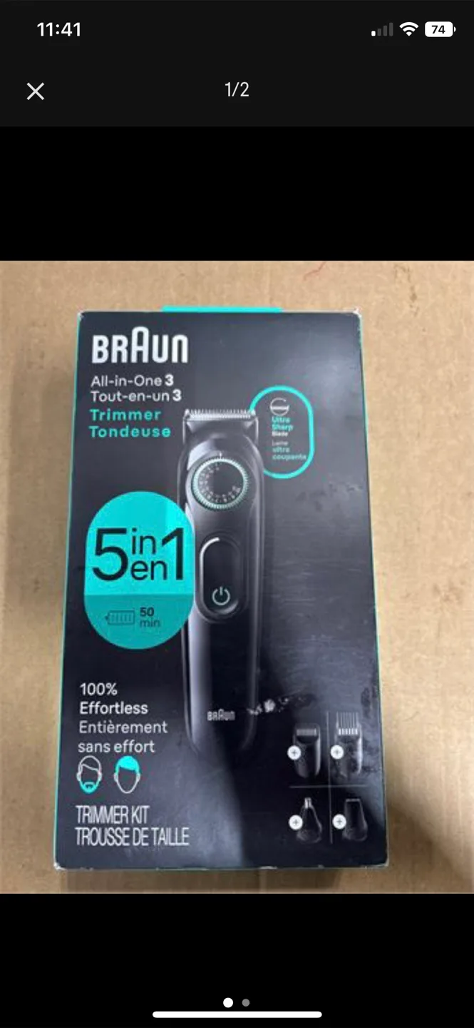 Braun All-in-One 3 Trimmer Kit thumbnail
