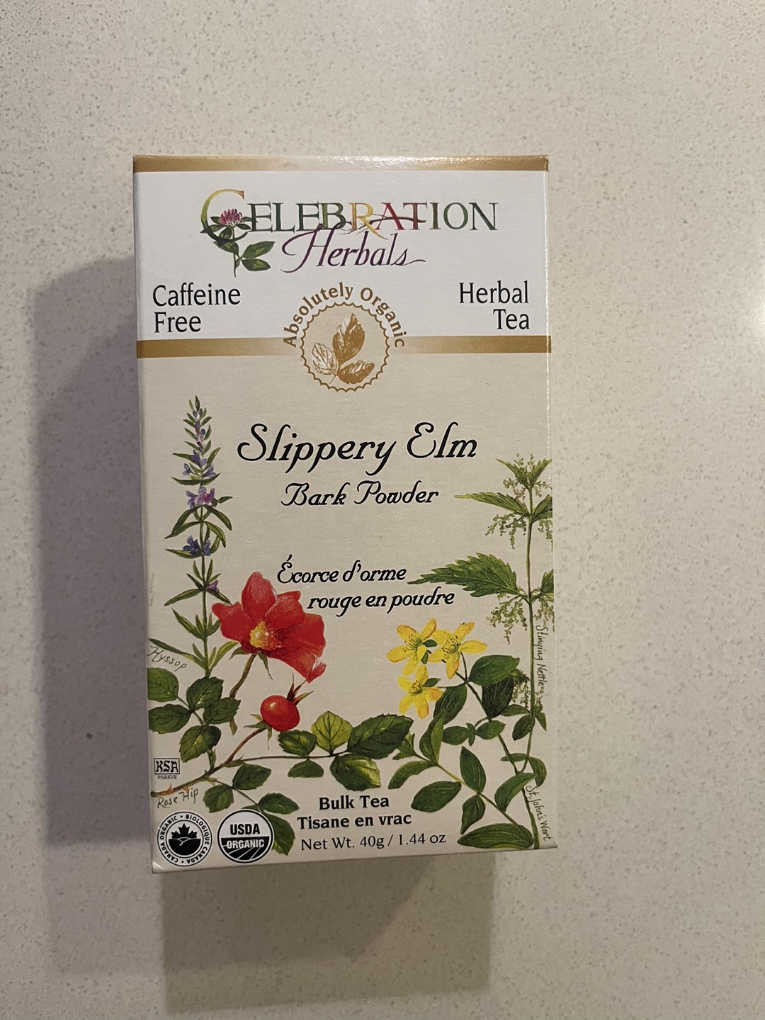 Brand new Slippery Elm Bark Powder