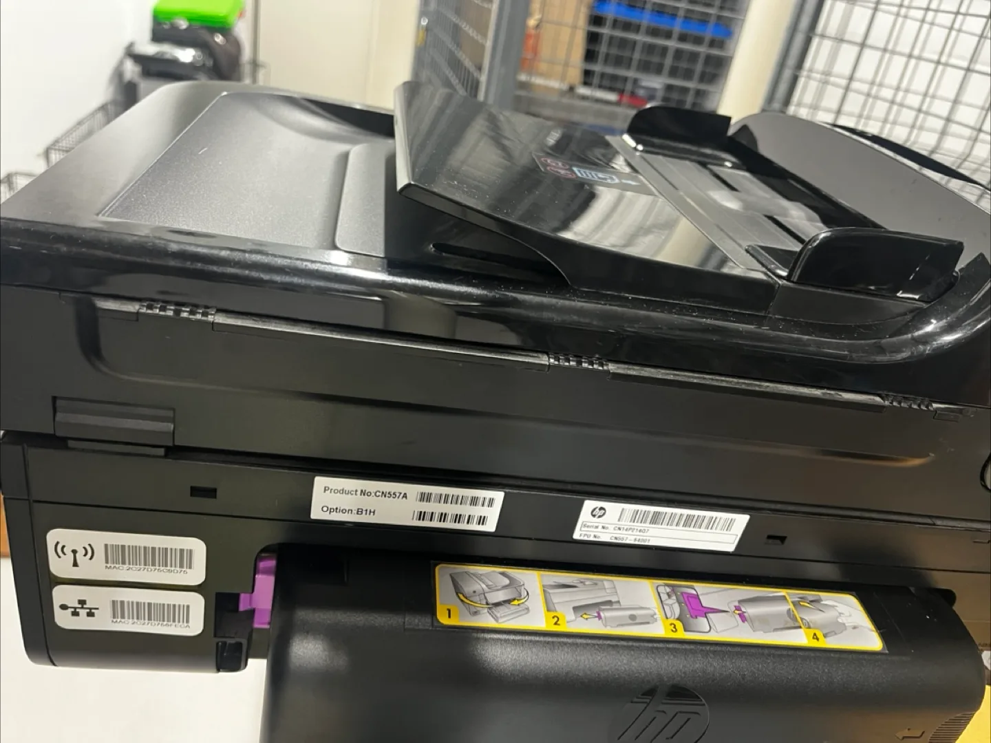 HP Officejet 6500A Plus Printer image indicator(4)