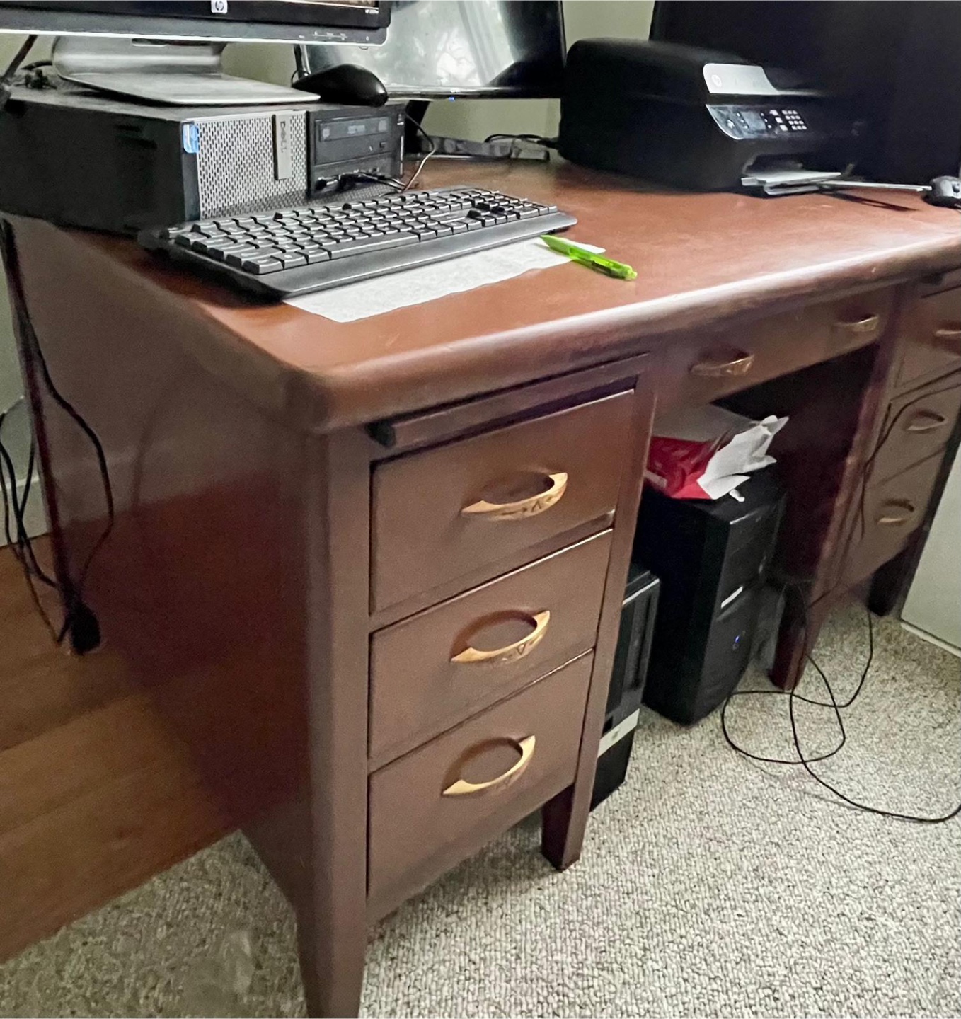 Vintage Wooden Desk
