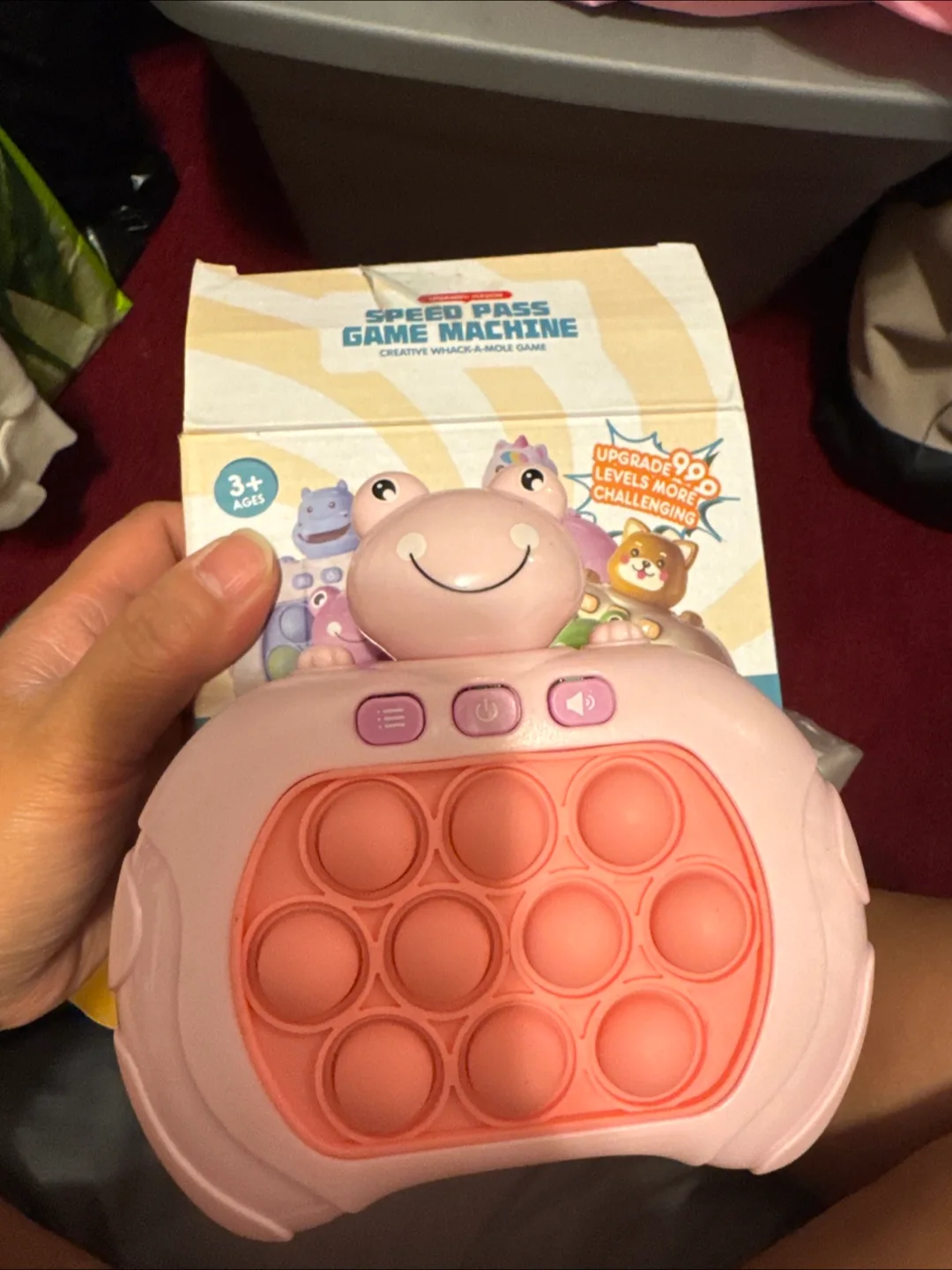 Pink frog pop it thumbnail
