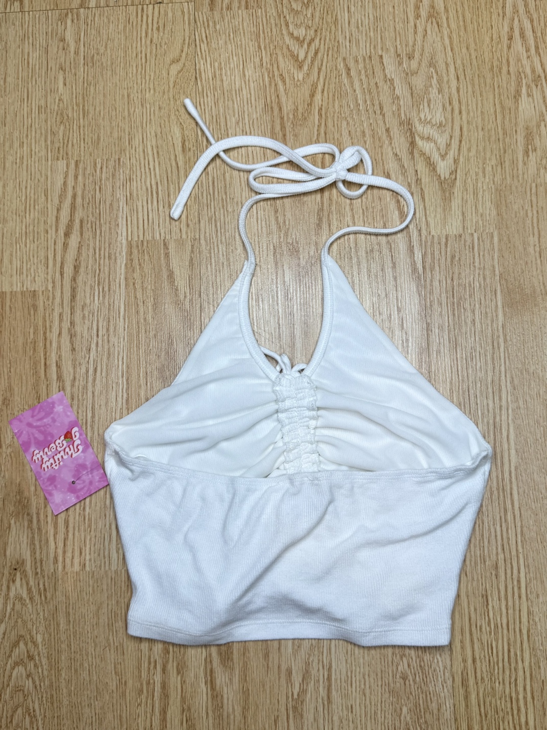 Princess Polly White Halter Top - Size XS - photo 4