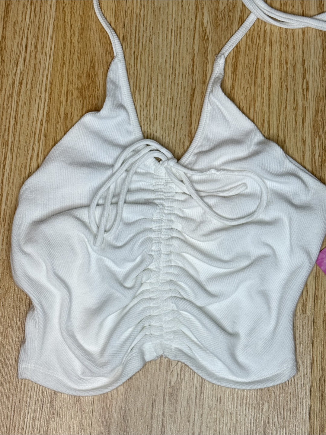 Princess Polly White Halter Top - Size XS - photo 2