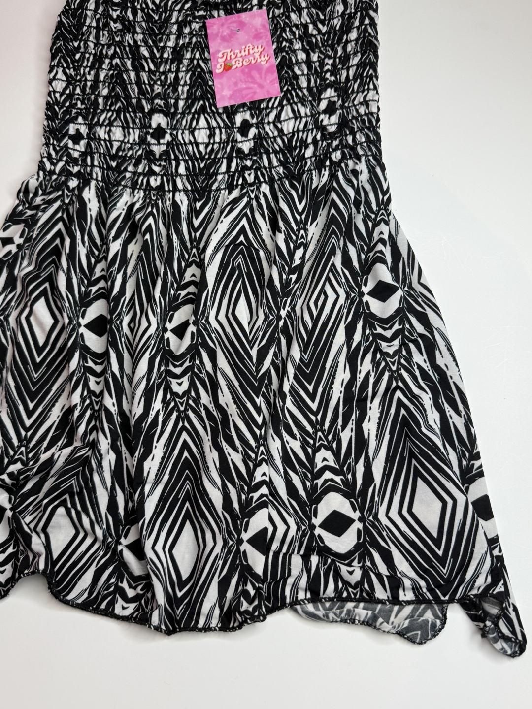 Candy Couture Black & White Tube Top - Size S - photo 4