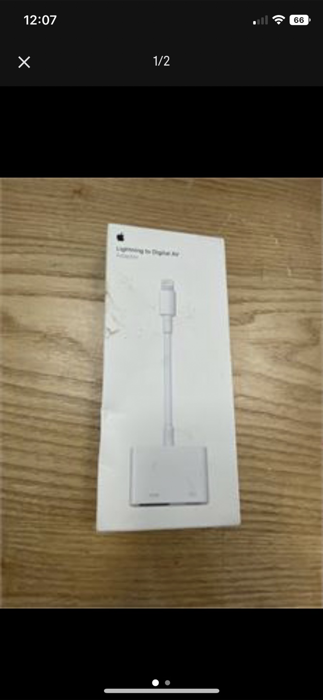Apple Lightning to Digital AV Adapter - New