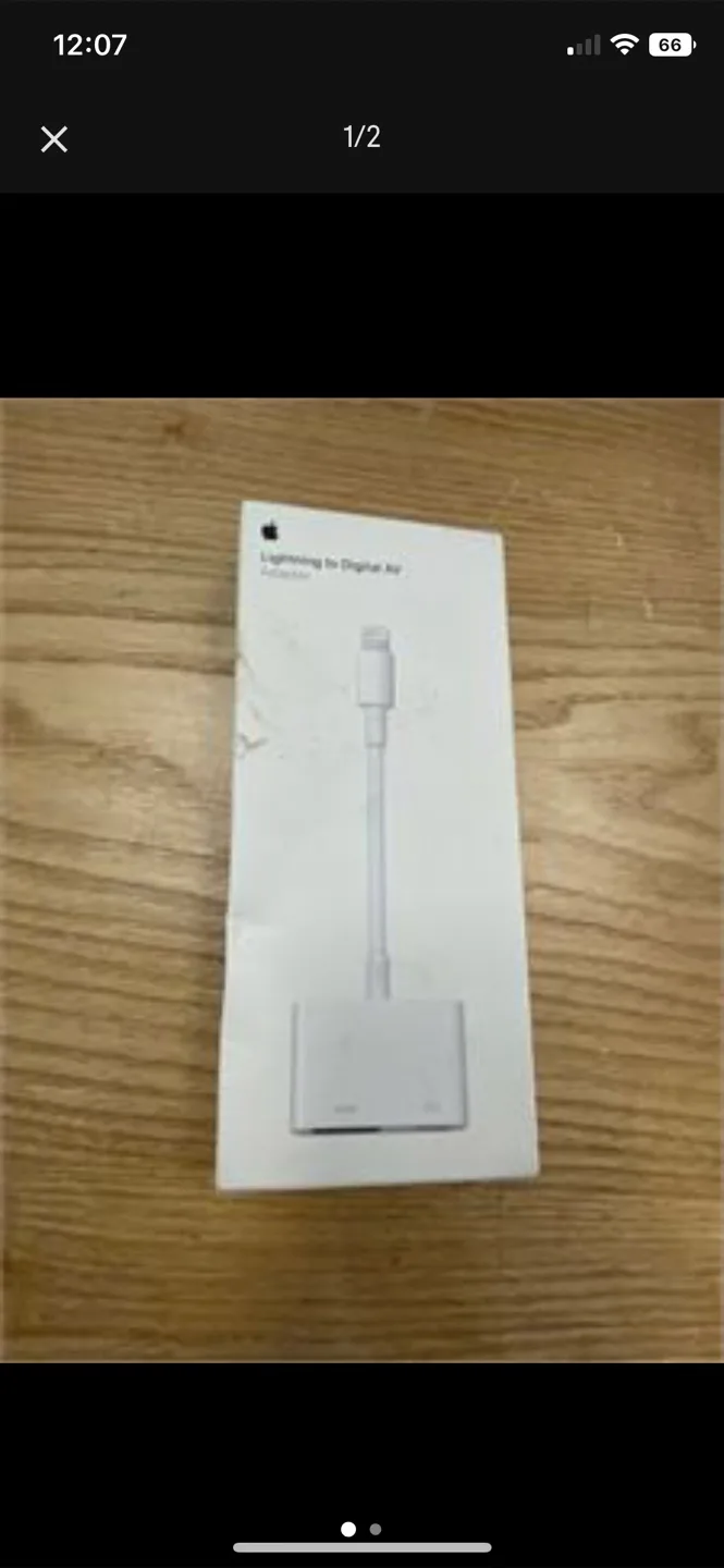 Apple Lightning to Digital AV Adapter - New thumbnail