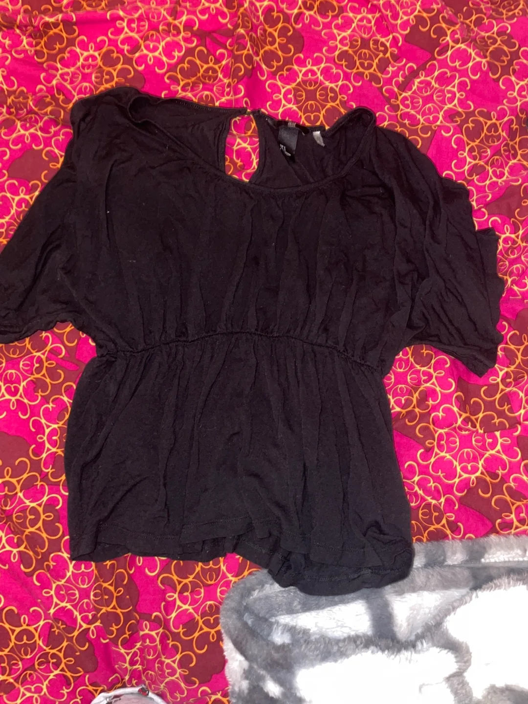 H&M Black Top - Size Small thumbnail