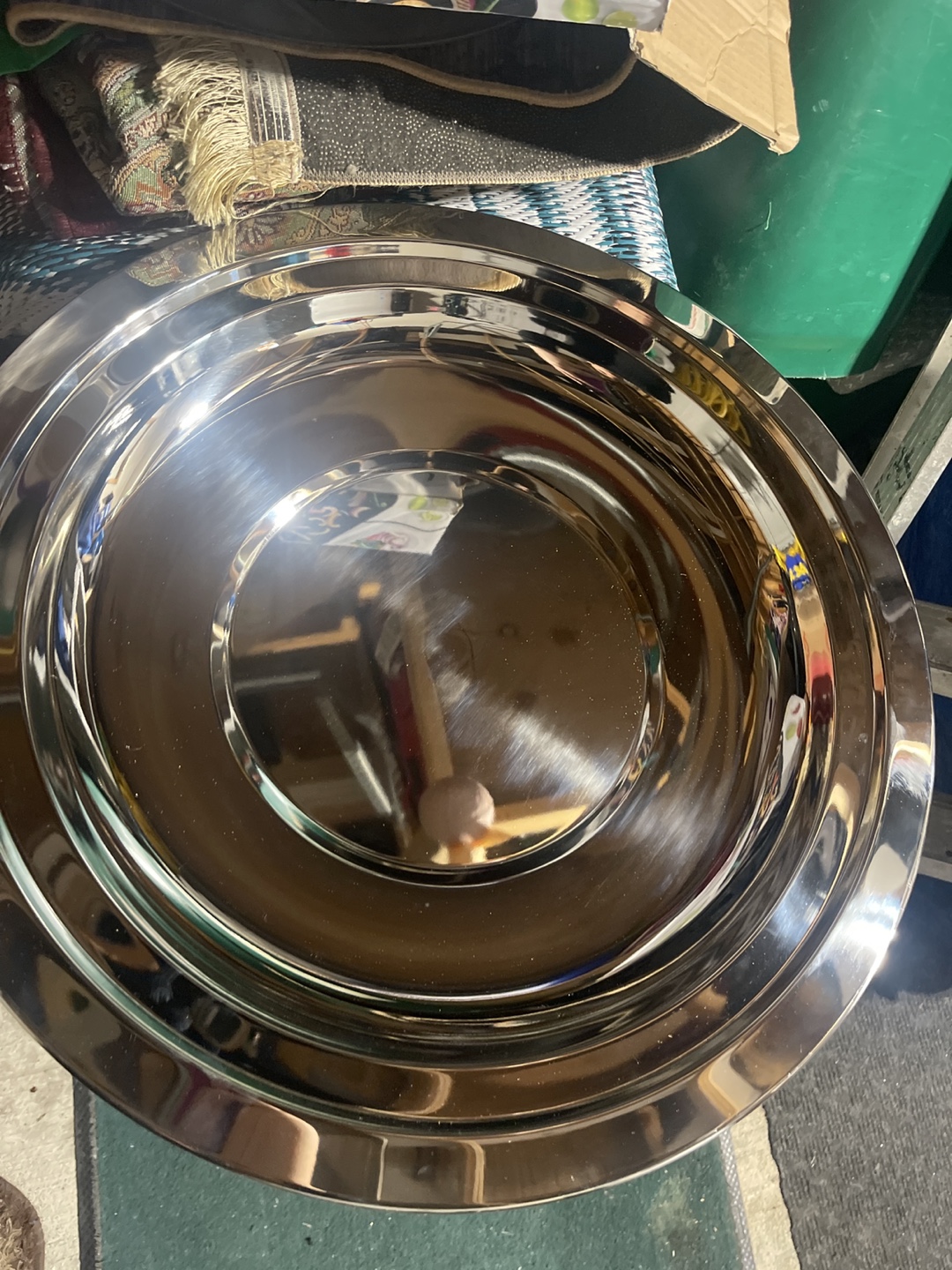 Stainless Steel Serving Bowl