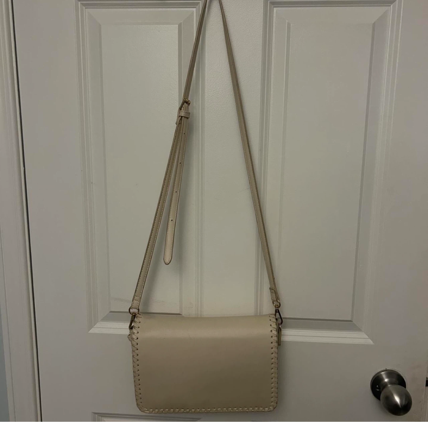Beige Crossbody Bag