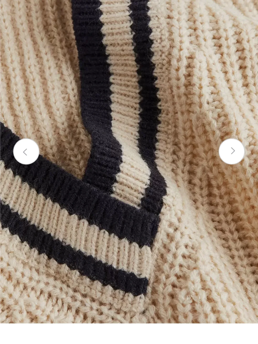 H&M Knit Sweater Vest image indicator(3)