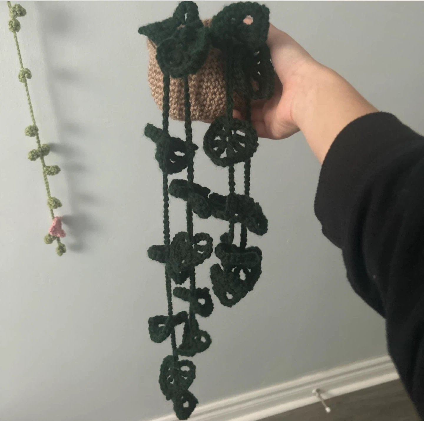 Handmade Crochet Monstera Vine - photo 2