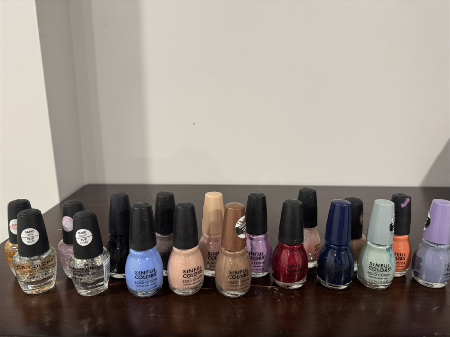 FREE-Sinful Colors & L.A. Colors Nail Polish Lot