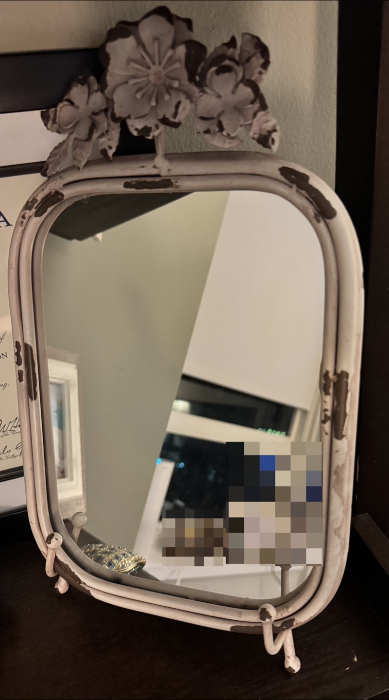 Vintage Style Decorative Tabletop Mirror