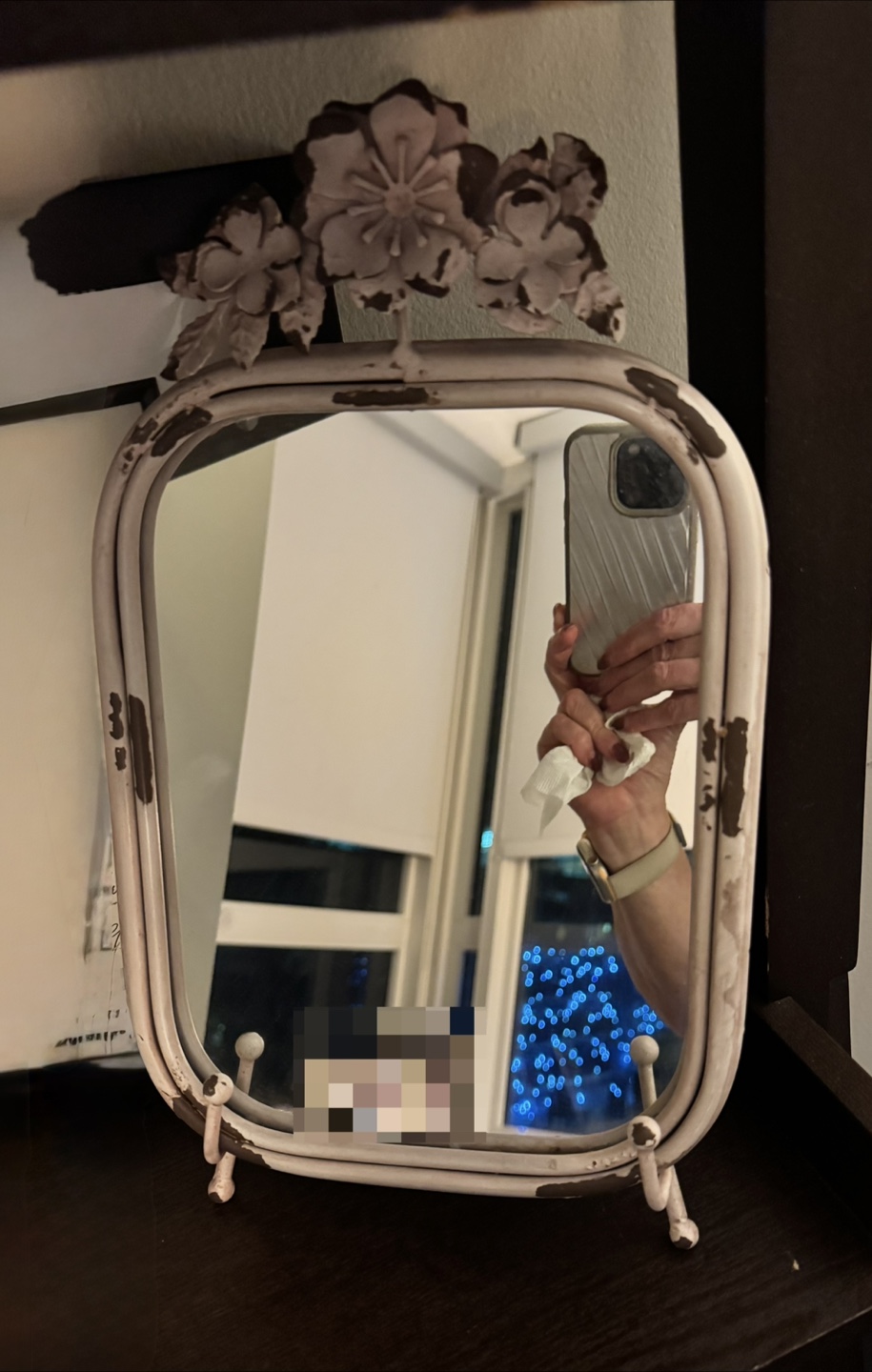 Vintage Style Decorative Tabletop Mirror - photo 3