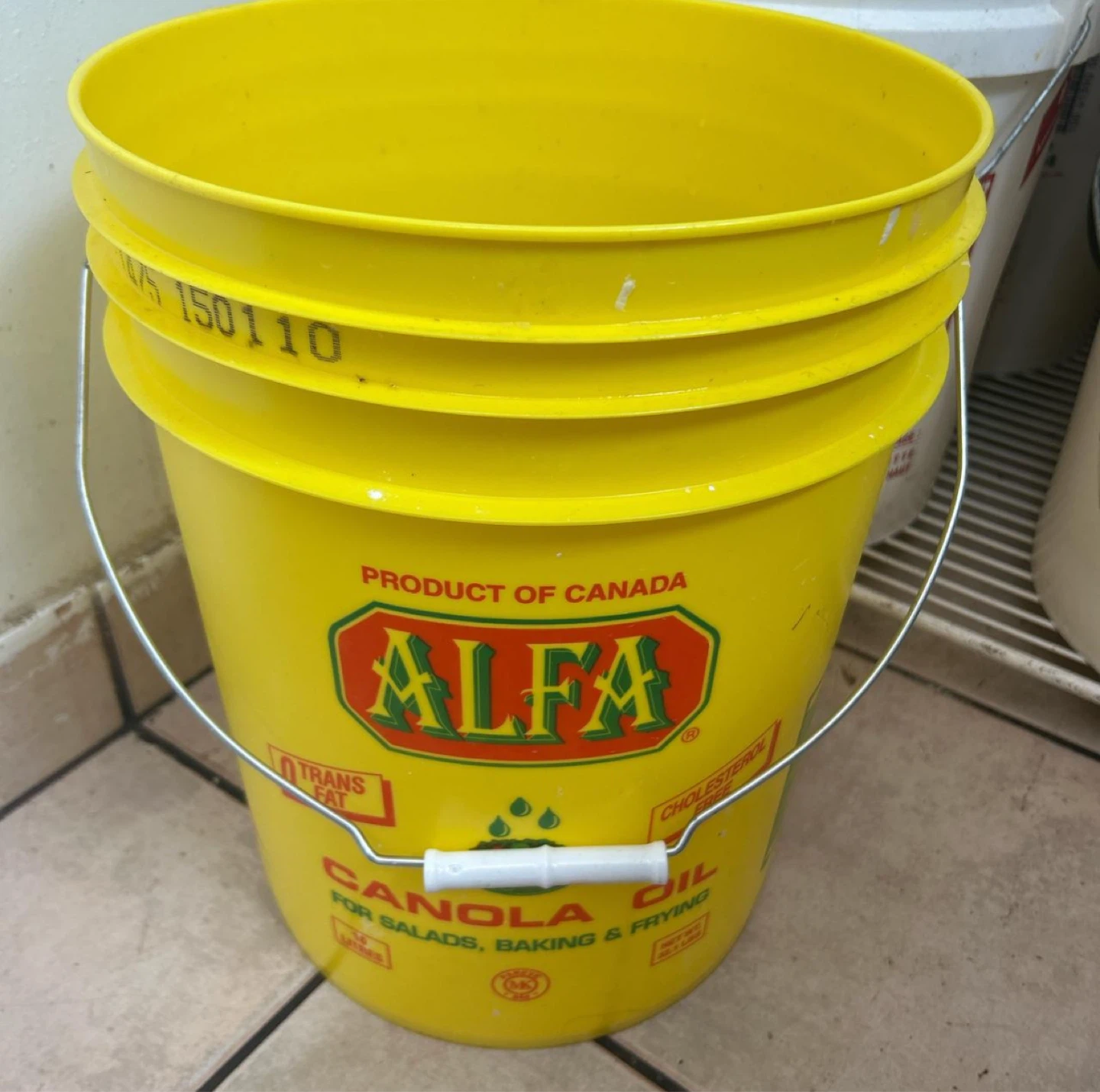 Bucket - Yellow