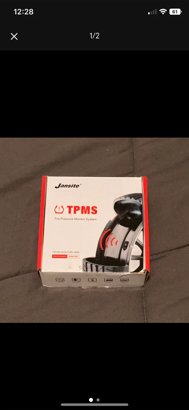 Jansite TPMS Tire Pressure Monitor System thumbnail