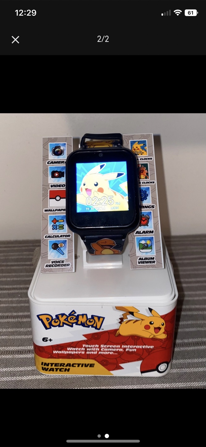 Pokémon Interactive Watch - Like New! - photo 2