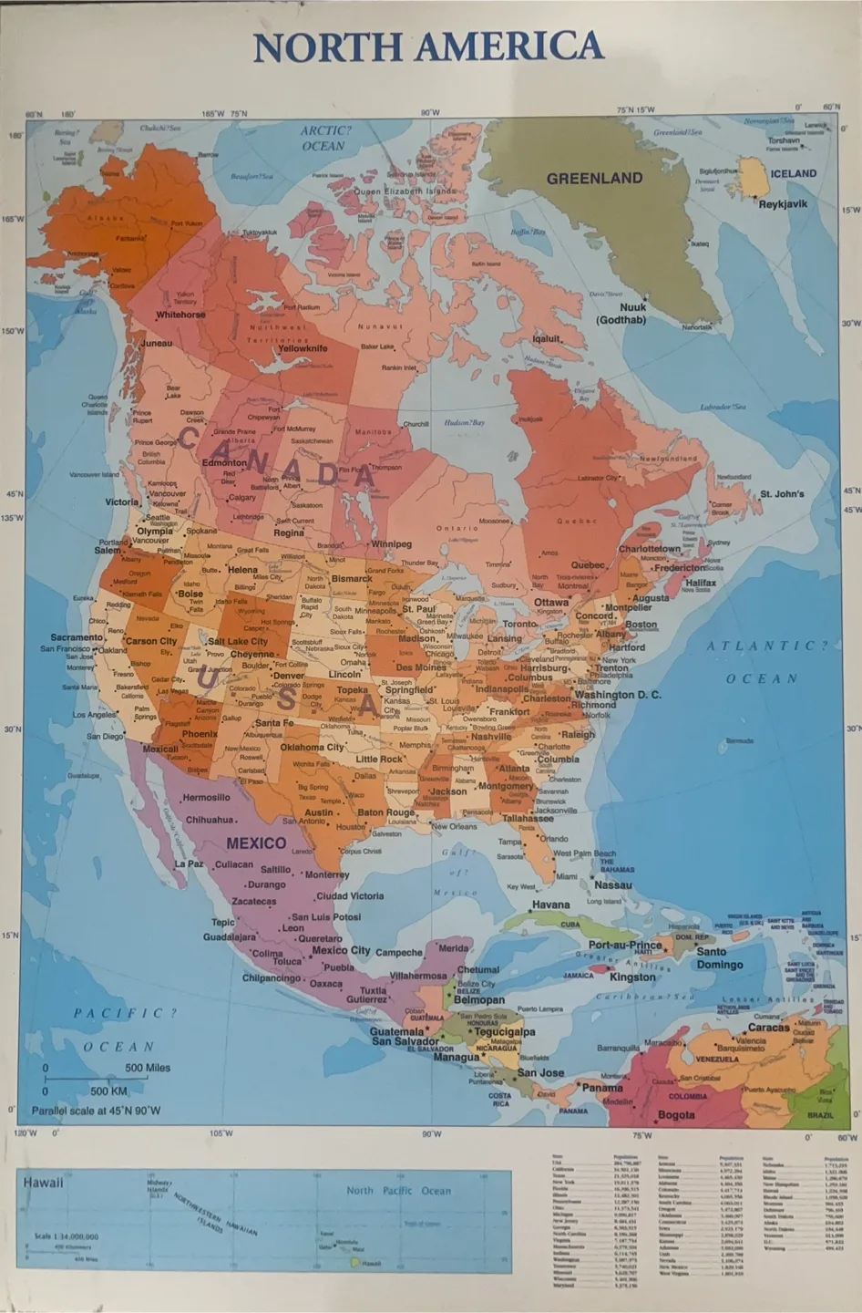North America Map & Elephant Painting image indicator(2)
