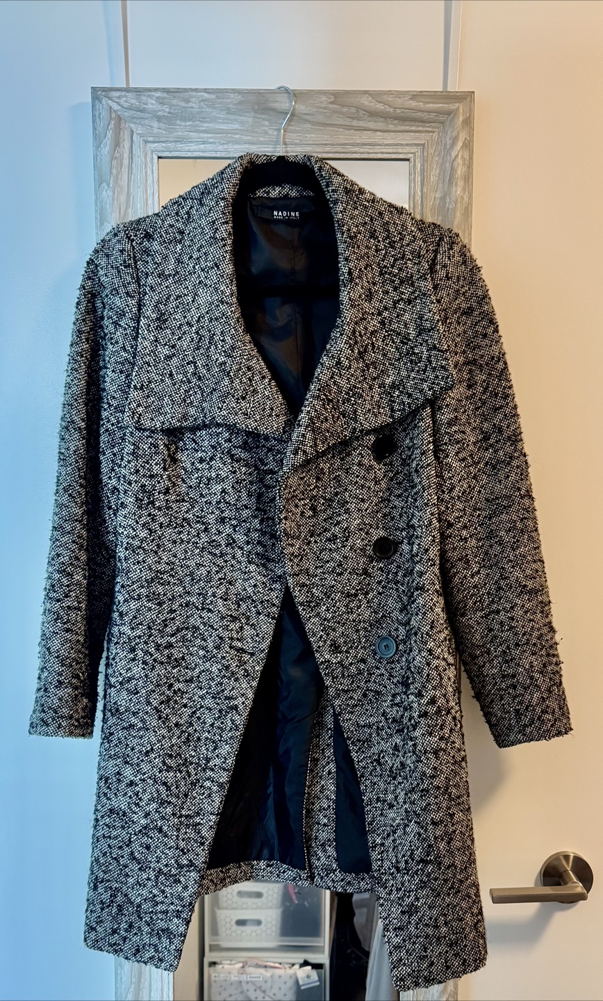 Nadine Pea Coat_Woman - Size 40 - Wool Blend