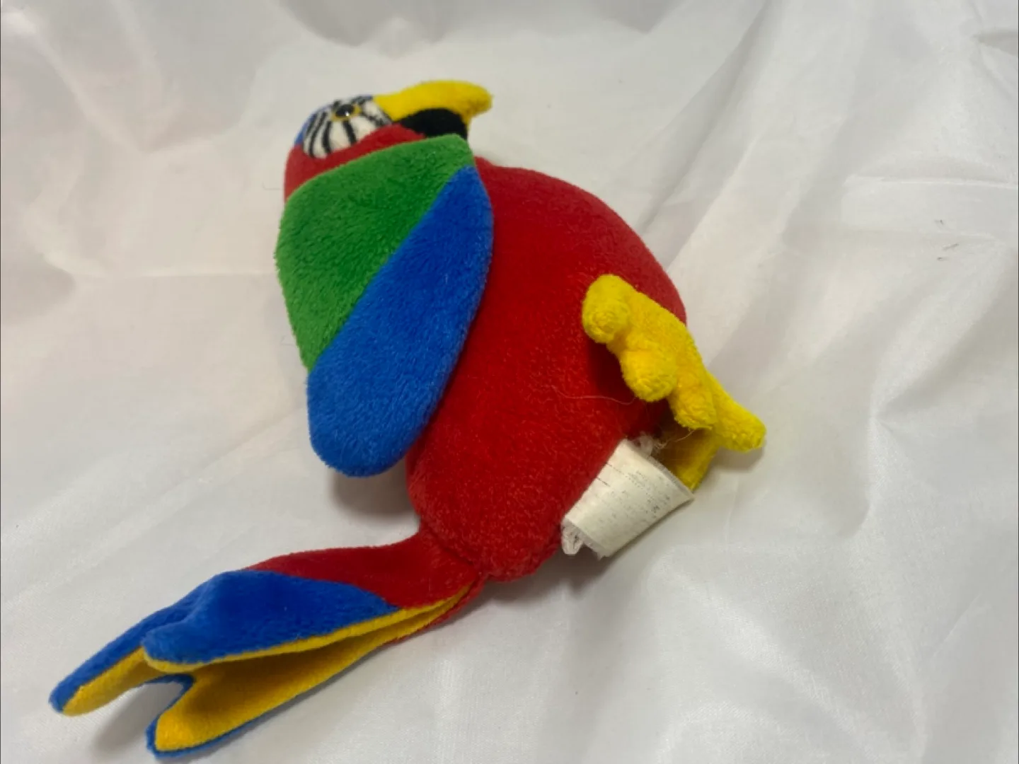 Ty Beanie Baby Jabber the Parrot 6" Beanbag Plush Bird image indicator(3)