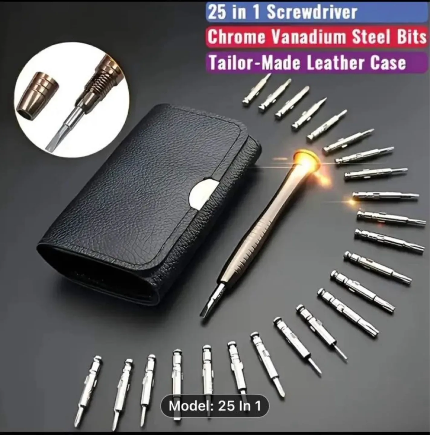 25in 1 Screwdriver Tool Set image indicator(6)